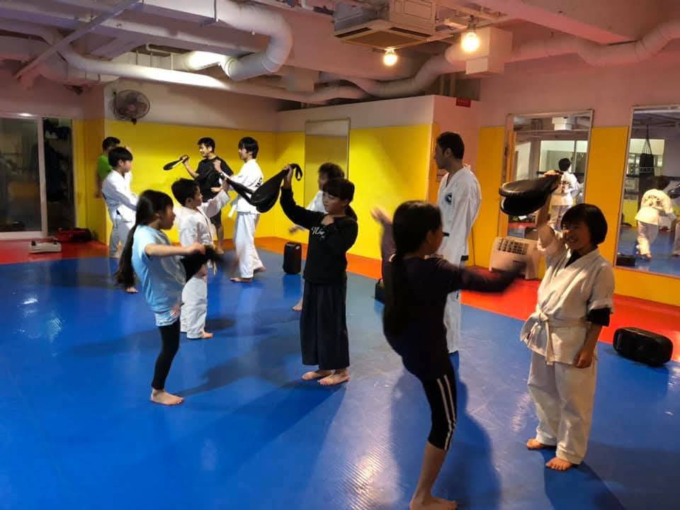 少年部の練習風景